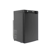 SMAD 100L 3-Way Portable Cooler Freezer - Large Absorption Fridge Freezer for Caravans and Campervans - AC/DC/GAS Powered, 0-10°C Refrigerator, -12°C to 0°C Freezer, LED Lighting, Reversible Door - Smad EU