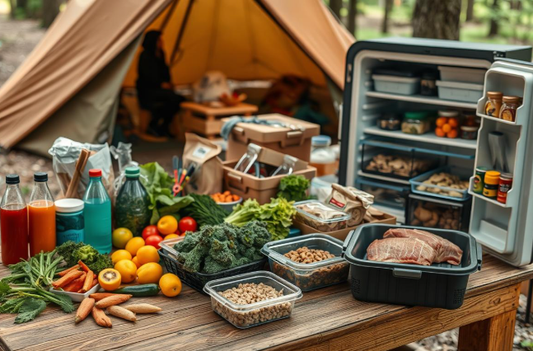 Camping Storage Guide: How to Organize Fresh Food and Dry Goods to Reduce Waste Outdoors