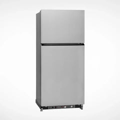 SMAD 540 L Refrigerador de Propano de Acero Inoxidable – Refrigerador a Gas para Casas Fuera de la Red, Cabañas y Viviendas Remotas
