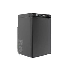 SMAD 100L 3-Way Portable Cooler Freezer - Large Absorption Fridge Freezer for Caravans and Campervans - AC/DC/GAS Powered, 0-10°C Refrigerator, -12°C to 0°C Freezer, LED Lighting, Reversible Door - Smad EU