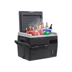 SMAD 65L 12V/24V Frigorifero Congelatore per Auto – Portatile, Efficiente dal Punto di Vista Energetico, Silenzioso per RV, Camion, Campeggio.