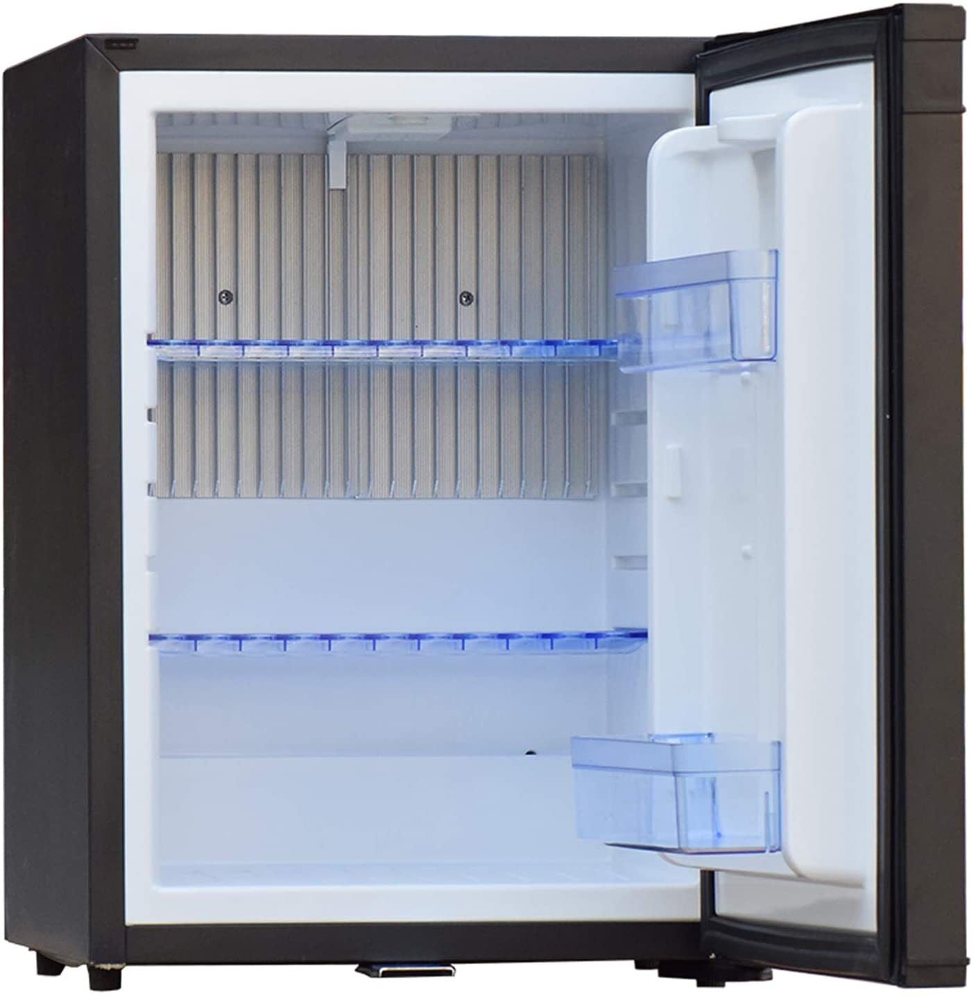 SMAD Réfrigérateur à absorption - 40L Refroidisseur spacieux et fiable avec serrure pour caravane, camping-car, camping, bureau - AC/DC, 0-10℃, refroidissement silencieux