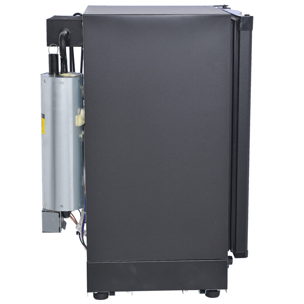 SMAD Compact Fridge 3-Way -  40L, Convenient and Versatile Mini Refrigerator for Campervan, Caravan, Motorhome, Hotel - AC/DC/GAS, 0-10°C, LED Light