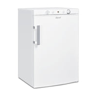 SMAD 3-Way Fridge Freezer - 100L, spacieux et puissant réfrigérateur à absorption électrique au propane pour camping-car, caravane, motorhome - AC/DC/GAS, réfrigérateur 0-10°C, congélateur -18°C-0°C, lumière LED, charnières de porte réversibles