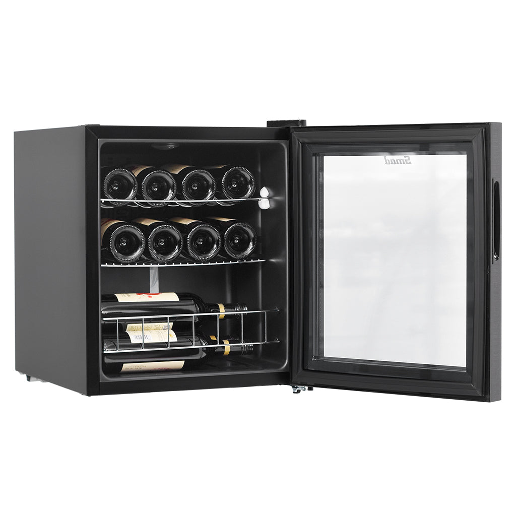 SMAD 12 Bottles Capacity Wine Cooler in Stainless Steel - 2